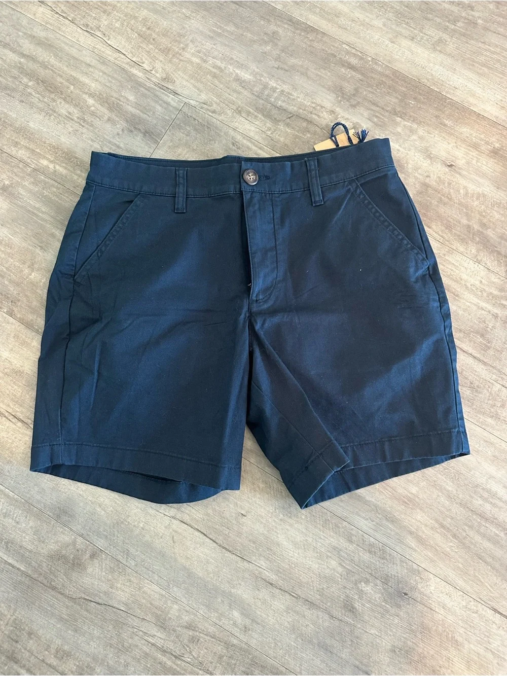 Chubbies Men's Navy Casual Cotton Shorts 7 inch inseam